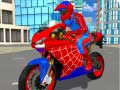 Игра Симулятор Человека паука на мотоцикле 3D 2 онлайн