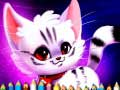 Игра Раскраска милого котенка онлайн
