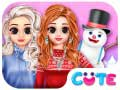 Игра Зимний стиль принцессы онлайн