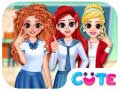 Игра Лучшие подруги: Принцесса возвращается в школу онлайн