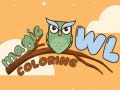 Игра Волшебная Сова Раскраска онлайн