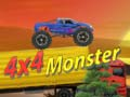 Игра  4x4 монстр онлайн