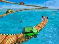 Игра Невозможные трассы: Трюки за рулем джипа онлайн