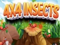 Игра 4X4 насекомые онлайн