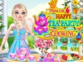 Игра Счастливое чаепитие Готовка принцессы онлайн
