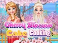 Игра Приготовление торта с цветущей вишней онлайн