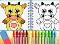 Игра Красивые питомцы: Раскраска онлайн