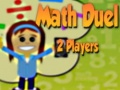 Игра Математическая дуэль 2 игрока онлайн