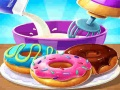 Игра Пекарня для производства сладких пончиков онлайн