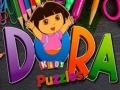 Игра Дора Детские пазлы  онлайн