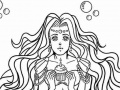 Игра Каваи русалка: Книжка раскраска онлайн