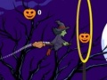 Игра Летающая ведьма на Хэллоуин онлайн