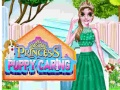 Игра Принцесса заботится о щенке онлайн