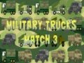 Игра Военные грузовики Три в ряд онлайн
