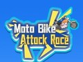 Игра Мастер гонок: Атака на мотоцикле онлайн