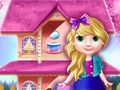 Игра Украшение кукольного дома принцессы онлайн