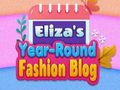 Игра Круглогодичный модный блог Элизы онлайн