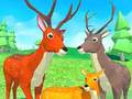 Игра Семейство животных 3D: Симулятор оленей онлайн