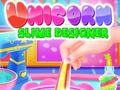 Игра Единорог: Дизайн слизи онлайн