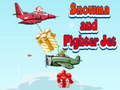 Игра Снеговик и истребитель онлайн