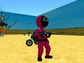 Игра Игра в Кальмара: Стрельба на выживание онлайн