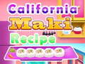 Игра Калифорнийский рецепт маки онлайн