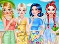 Игра Мои красивые печатные платья онлайн