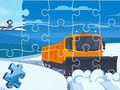 Игра Зимние грузовики: Пазл онлайн