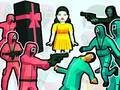 Игра Игра в Кальмара: Симулятор битвы онлайн