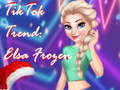 Игра Тренд TikTok: Эльза Холодное сердце онлайн