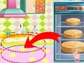 Игра Торт на день рождения маленькой девочки онлайн