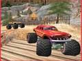 Игра Вождение грузовика монстра по бездорожью онлайн