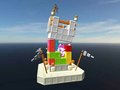 Игра Разрушение блочного замка онлайн