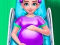 Игра Уход за беременной мамой онлайн