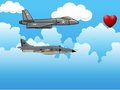 Игра Гонка реактивных самолётов онлайн