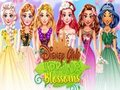 Игра Девушки Диснея: Весенние цветы онлайн