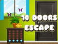Игра Побег из 10 дверей онлайн