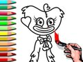 Игра Поппи Плейтайм: Книжка-раскраска онлайн