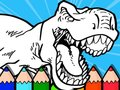 Игра Раскраски динозавров для детей онлайн