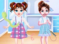 Игра Малышка Тейлор: Модное платье-сарафан онлайн