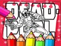 Игра Дэдпул Книжка-раскраска онлайн