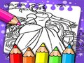 Игра Золушка Книжка раскраска онлайн