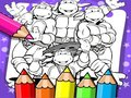 Игра Черепашки ниндзя: Книжка раскраска онлайн