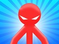 Игра Красный Стикмен против Школы монстров онлайн