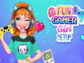 Игра Весёлые настройки девушки геймера онлайн
