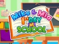 Игра Майк и Миа: Первый день в школе онлайн