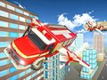 Игра Симулятор вождения летающей пожарной машины онлайн