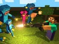 Игра Блочный стрелок: Атака Хагги онлайн