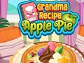 Игра Яблочный пирог по рецепту бабушки онлайн