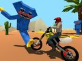 Игра Мотогонщик против Хагги онлайн